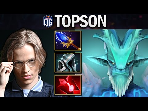 OG.TOPSON LESHRAC WITH ETERNAL SHROUD - DOTA 2 7.28 GAMEPLAY