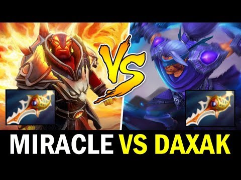MIRACLE vs DAXAK — Rapier Ember vs Rapier Antimage Dota2