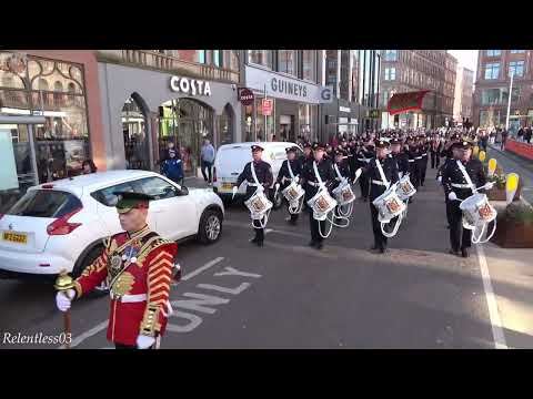 Pride Of The Raven (No.6) @ UDR2 Memorial Parade ~ 25/02/23 (4K)