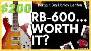 Video thumbnail for $200 Rickenbacker Copy RB-600CS: A Sensible 12eview by 12ealDeal