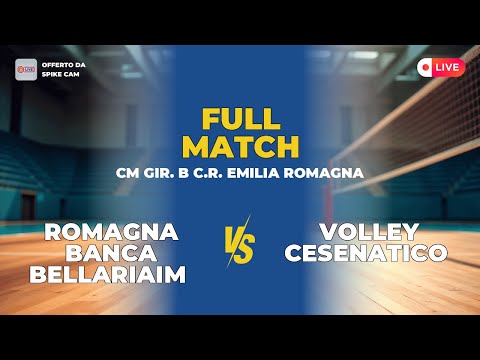 ROMAGNA BANCA BELLARIAIM vs VOLLEY CESENATICO | CM Gir. B C.R. EMILIA ROMAGNA