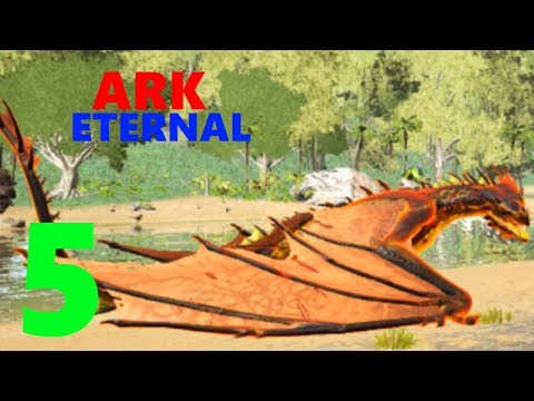 [5] Evolving To An Unknown Power Wyvern! (Ark Eternal Modpack)