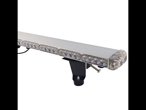 Проблесковая балка с ПДУ на штекере прикуривателя, 97 см, 16 режимов, Samrai P13-72