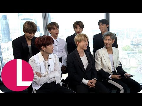 World's Biggest Boyband BTS Take on a British Quiz in Exclusive Interview | Lorraine