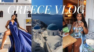 GREECE TRAVEL VLOG: SANTORINI, MYKONOS, ATHENS + MORE | NONA LISA