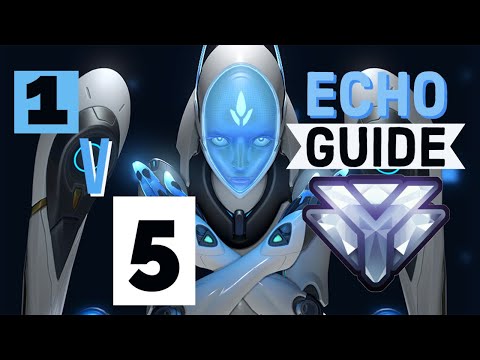 1 v 5 ECHO CARRY! Learn How To HARD CARRY In this Overwatch 2 Echo Guide 🔥