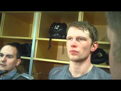 Carolina Hurricanes Eric Staal after 3-0 win over Capitals, 1-20-12