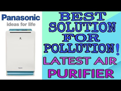Panasonic f vxm35aad air purifier, hepa filter