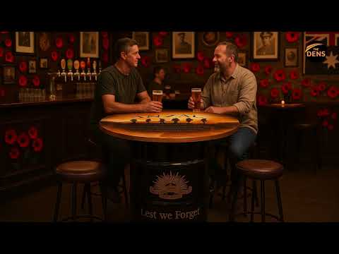 Custom Drum Furniture | Handcrafted Bar Tables, Stools & Signs by The Dens (Aussie Made)