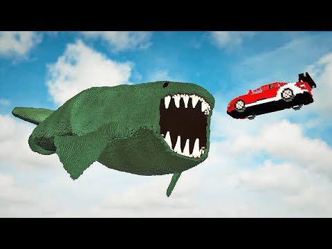 Cars vs Evil Bloop 😱 | Teardown