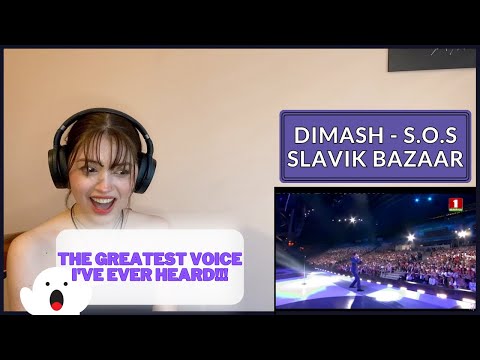 The Greatest Voice in The World?!! | Dimash - S.O.S | Slavic Bazaar Reaction