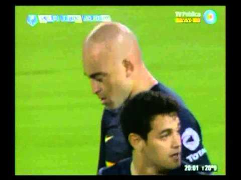 Velez 0   Boca 1 Santiago Silva