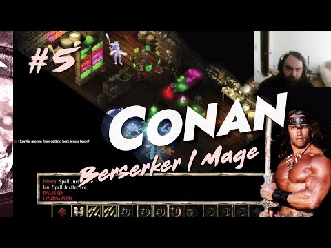 Conan Berserker / Mage Part 5 Baldur's Gate Hardcore playthrough Insane SCS no reload