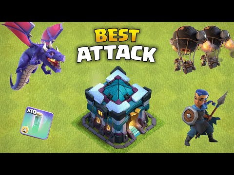 Best TH13 Mass Dragon Attack Strategy 2026 | Learn to Use RC Charge Dragon at Town Hall 13!