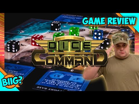 DICE COMMAND | Game Review | Kickstarter 2020