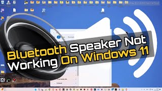 Bluetooth Speaker, Headphones or Earbuds Not Working on Windows 11 — Easy 2-Step Fix