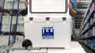 Techniice Ice Box on Wheels -  85L Ice Box Video