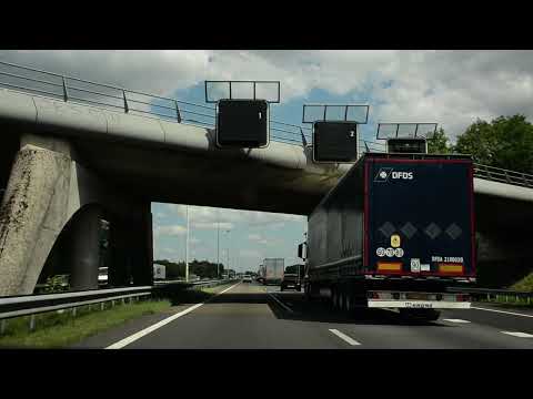 [Netherlands]  A58 (E312), A2 (E25), and A50 from Tilburg to Son en Breugel (Jun 2022)