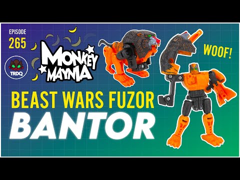 TRDQ: Beast Wars Fuzor - Bantor! A Tiger/Mandrill Fusion!