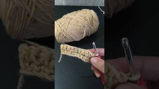 crochet pattern for beginners| Learn crochet pattern| single crochet| back loop only