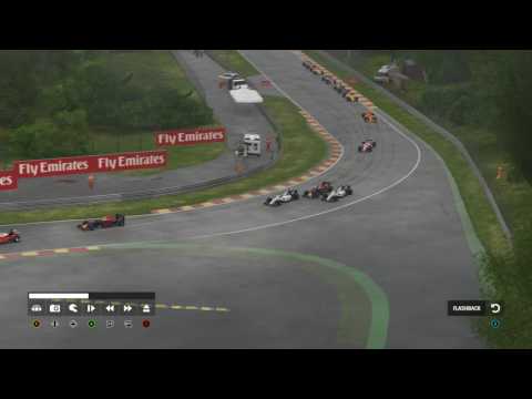 F1 2016 Ultrapassagem dupla em Spa