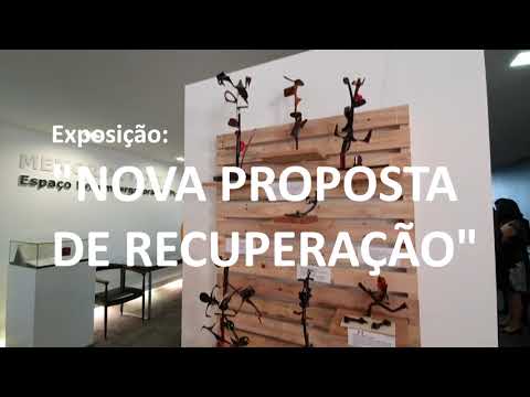 Conheça o artista que trabalha com materiais reciclados e expõe no Memorial TJDFT