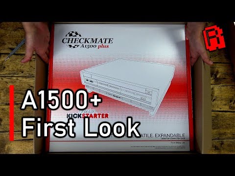 Building a new Amiga - Checkmate 1500+ Unboxing - New Amiga & PC Desktop Case (1/4)