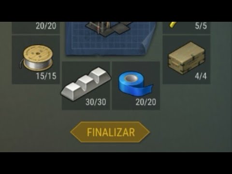 Finalmente completei a bancada de Armeiro! (Last Day On Earth).