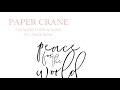 Paper Crane by J Reese Norris