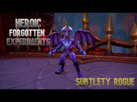Aberrus, the Shadowed Crucible - Heroic The Forgotten Experiments - Subtlety Rogue