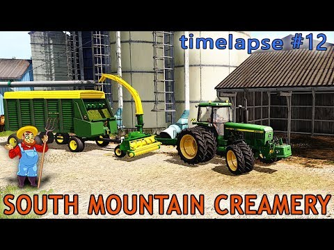 Farming simulator 17 | South Mountain Creamery Farm With Seasons | Timelapse ep#12