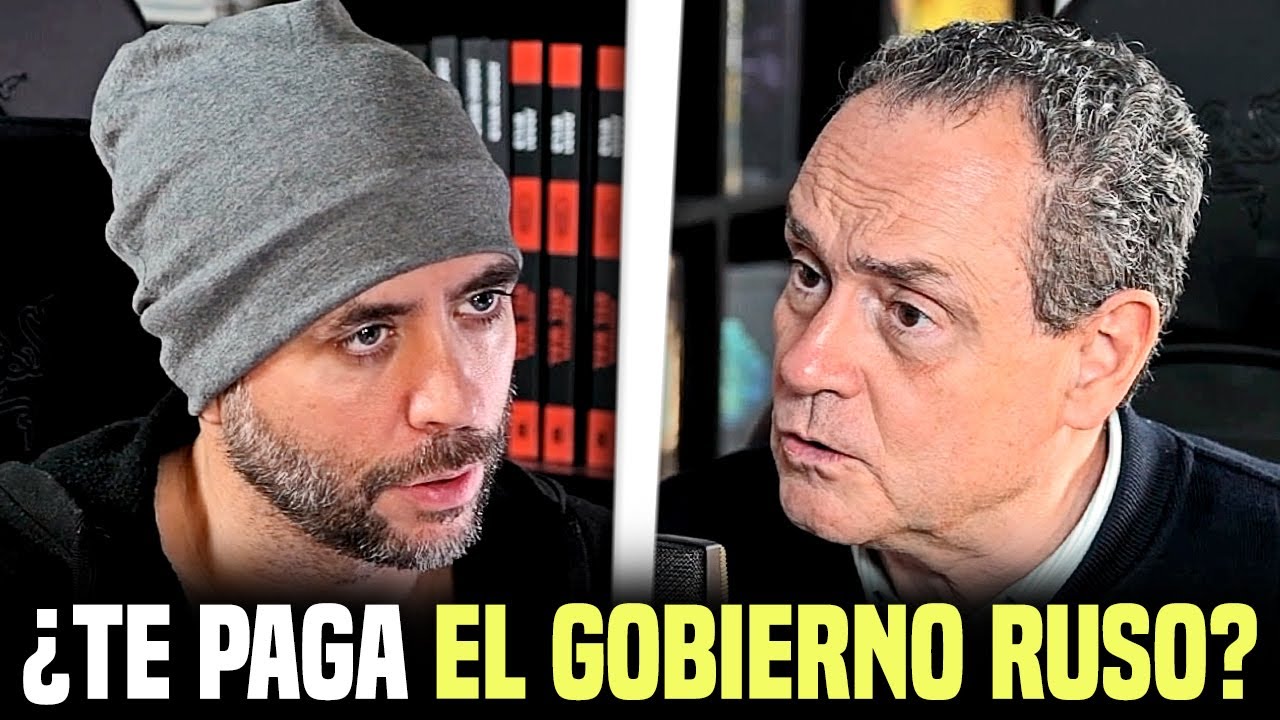 Jordi Wild pregunta cara a cara a PEDRO BAÑOS si cobra dinero de RUSIA