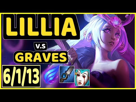 GILIUS (LILLIA) vs GRAVES - 6/1/13 KDA JUNGLE GAMEPLAY - EUW Ranked GRANDMASTER