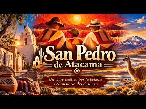🏜️ San Pedro de Atacama 🇨🇱 | Un viaje poético por la belleza y el misterio del desierto ✨