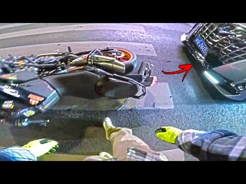 22 Bikers In Huge Trouble - Crazy and Unexpected Motorcycle Moments - Ep.487