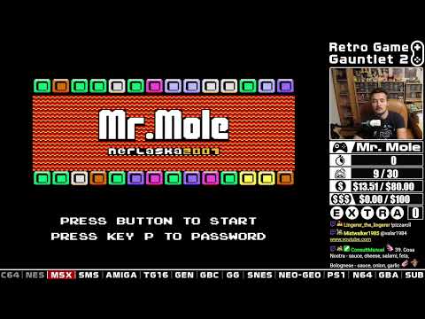 Mr. Mole (2007, MSX, MSX2, Nerlaska)