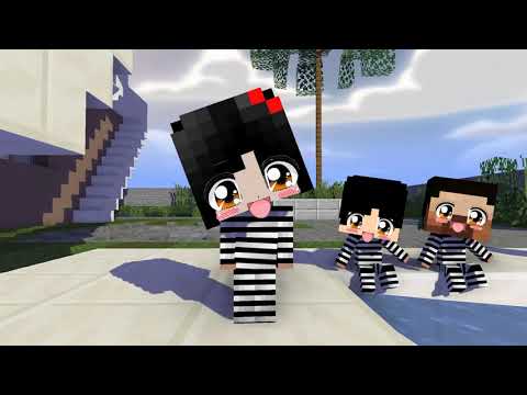 MONSTER SCHOOL : PRISON FAMILY (HEROBRINE, HEEKO, SADAKO) CHICKEN WING-MINECRAFT ANIMATION