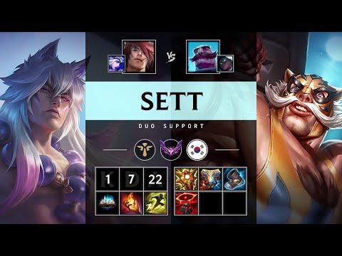 Sett Support vs Braum - KR Master Patch 25.13