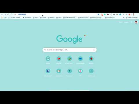 Basic Flutter widget test