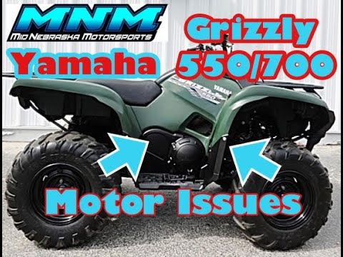 Yamaha Grizzly 550 700 YFM Engine Crankshaft BAD Motor Problems