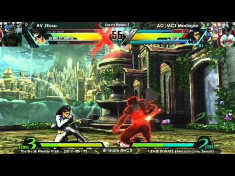The Break #165 - UMvC3 L7 - AV JRosa VS AG MCZ Marlinpie