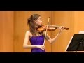 SPOHR Violin Competition: Sumina Studer | W. A. Mozart Sonata in B-flat Major: Rondo-Allegro