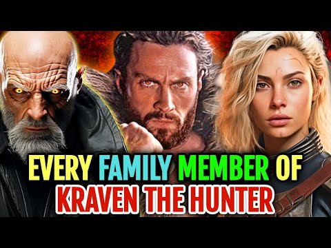 10 (Every) Animalistic Family Members Of Kraven the Hunter - Explored