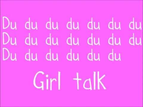 Ultraviolet Sound - Girl Talk - Lyrics