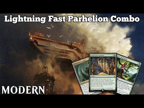 Lightning Fast Parhelion Combo | Greasefang Combo | SNC Modern | MTGO