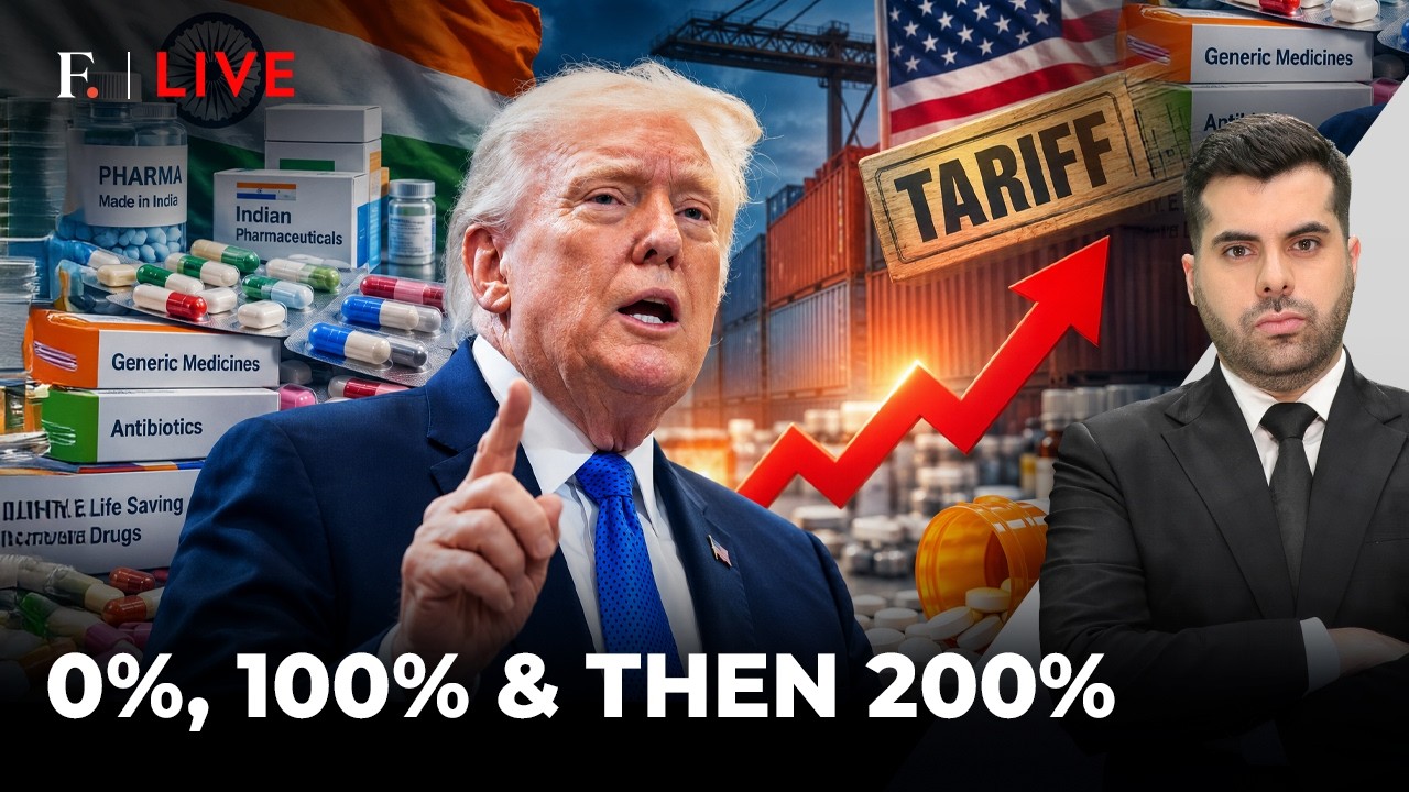 How Trump's Tariff Plan Could Affect India's Pharma Industry | Firstpost Live | N18G