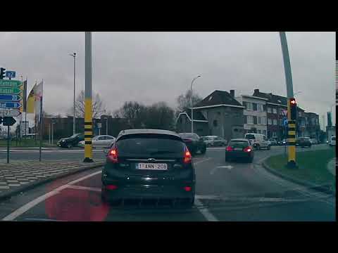 Dashcam Belgium Hasselt 20171218
