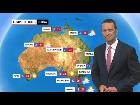 Prime7 Local News - National Weather Update #1 (23/12/2021)