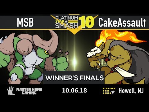Platinum Star Smash 10 - MSB (Kragg) vs CakeAssault (Forsburn)- Winner's Finals