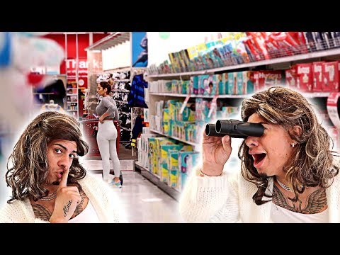 SPYING ON MY WIFE IN PUBLIC!!! **EXPOSED**